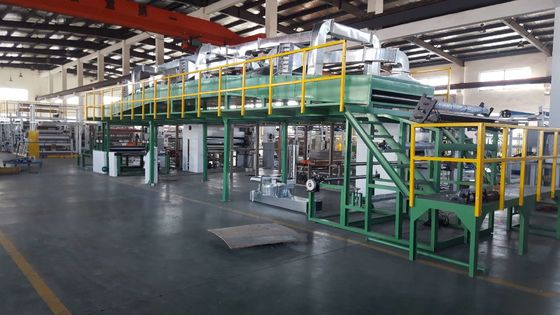 18500mm*3000mm*4550mm Машина для ламинирования пленки PET с клеем на водной основе
